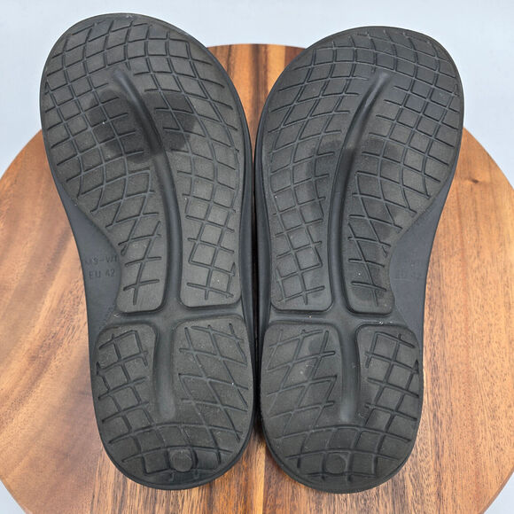Oofos Ooriginal Sandals Men\'s 9 Black Slip On Comfort Sport Recovery Thong Shoes main image 6